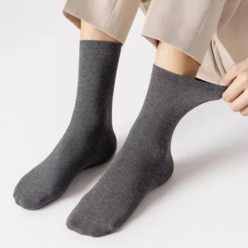 Good Quality Brand Brushed Jeans Men Winter Jeans Men Slim Fit Stretch Thick Velvet Pants Warm Jean Casual Fleece Trousers Male